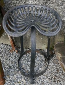 Antique Cast Iron Garden Decoration