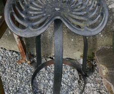 Antique Cast Iron Garden Decoration