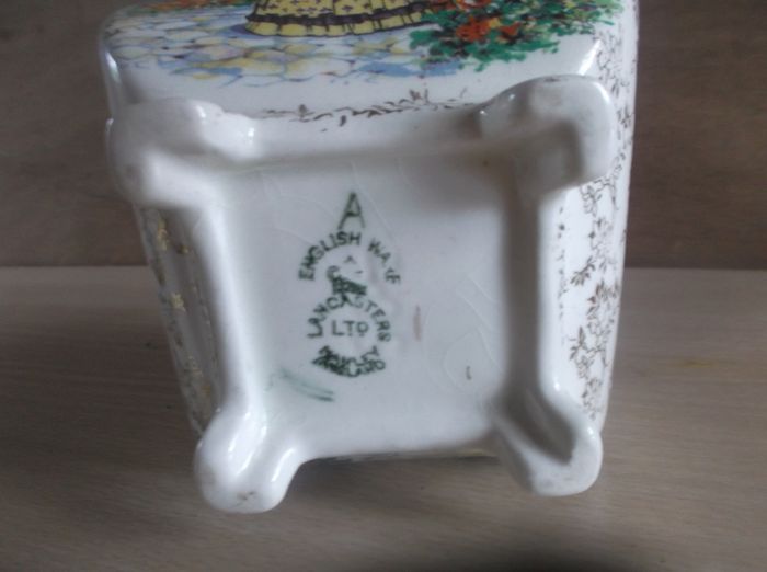 Beautiful Vintage LANCESTER Porcelain Container