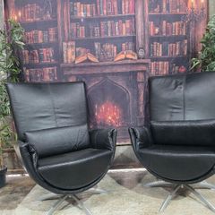 2xleather swivel