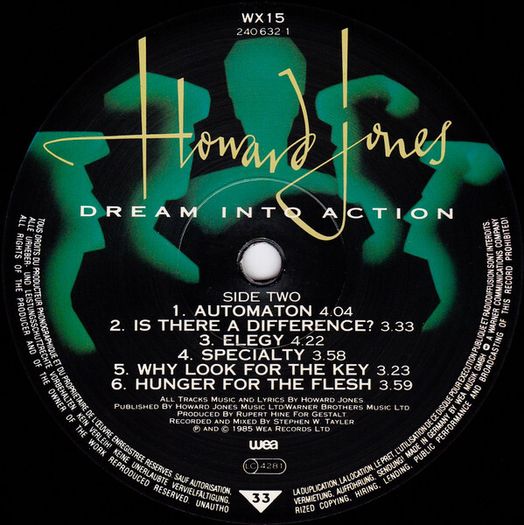 Howard Jones  Dream Into Action