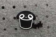 Cute cat enamel pin