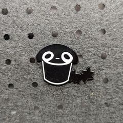 Cute cat enamel pin