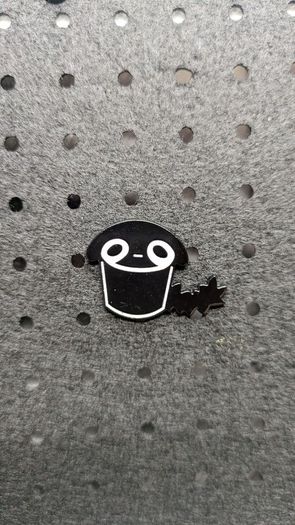 Cute cat enamel pin