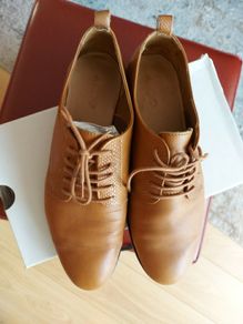 aldo brown leather shoes.