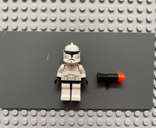 lego Star Wars sw0058 Clone Trooper (Phase 1) minifigure- Black Head