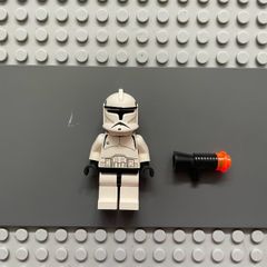 lego Star Wars sw0058 Clone Trooper (Phase 1) minifigure- Black Head