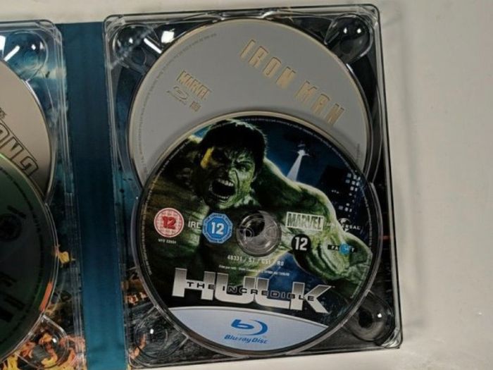 Marvel Avengers 6 Movie Blu Ray Pack AS NEW
