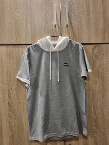 Mens Short Sleeve Hoodie