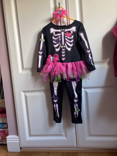 Skeleton Costume 2-3 years old