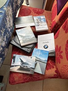BMW 5 series owner's handbook & premium update USB road map