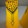 Exceptional Pair of Art Deco Czech Tango Glass Vases. c.1928 to1933 Image 3