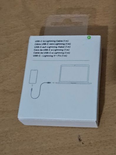 USB-C to Lightning cable 1 meter