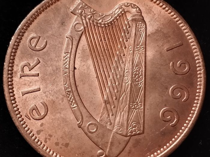 Ireland - 1966 - Penny - KM.11 - [812]