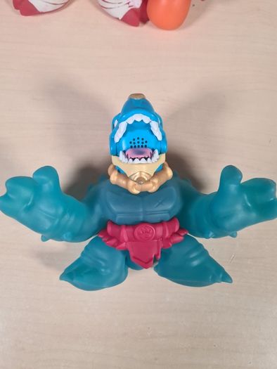 Heroes Of Goo Jit Zu Figure Bundle Stretchy Elastic Bendy Dino Power Blazagon