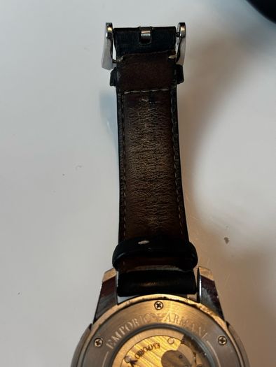 Emporio Armani Meccanico Automatic Mens Watch AR 4601  Power Reserve  Box