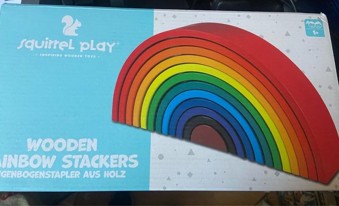 12 piece rainbow stacker