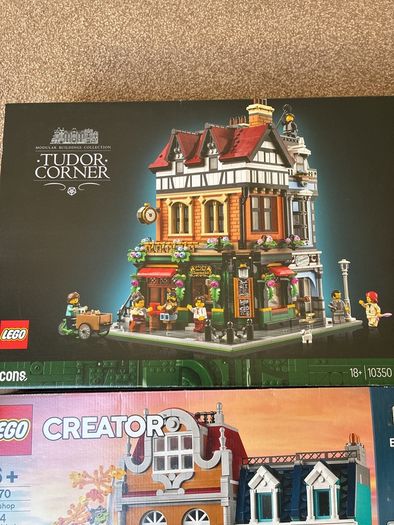 4 lego sets Used
