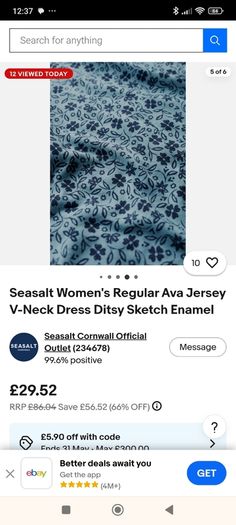 Ladies Dress Seasalt Cornwall