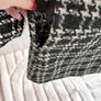Savida Black & White Houndstooth Check Double-Breasted Coat Size M UK 12 / EU 40 Image 9