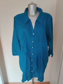 Yessica  long line plus size blouse size UK24/26 Postage included
