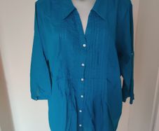 Yessica  long line plus size blouse size UK24/26 Postage included