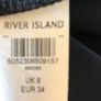 Black Dress by River Island Image 3