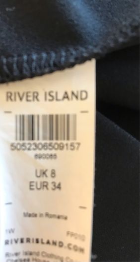 Black Dress by River Island