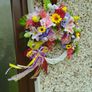 A decorative spring Easter wreath. Image 3