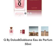 D&G Q 50ml parfum for her