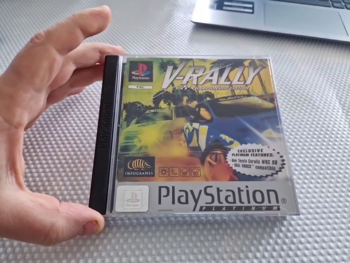 V Rally PlayStation1 Ps1 PlayStation2 Ps2 Games Original