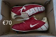 Football Boots Nike Total 90 II Red/White (2002) Size 7UK SG