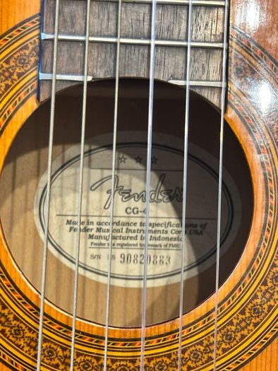 Fender classic guitar