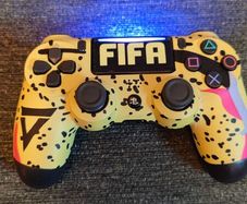 PS4 Yellow Fifa Controller