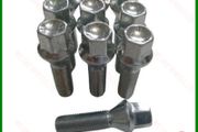 10 x New Extended Bolts (40mm) Fit Audi, VW, Seat, Skoda, Mercedes aftermarket wheels (E10) Delivery