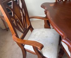 Tables and chairs