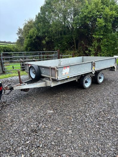 12x6 Hudson dropside trailer