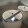 Table Lamps large size set of two stainless steel with led bulbs Image 4