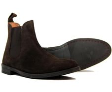 Fleet Lambretta Suede Chelsea Boots