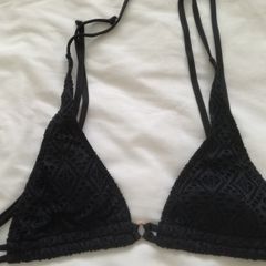 Primark Black Lace Swimming bra size UK 8