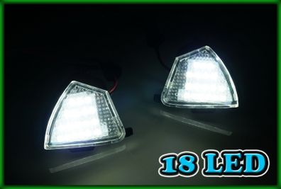 Wing Mirror Entry LED Lights - VW - Golf, Golf Plus, Passat, CC, Jetta, Touran, Eos, Scirocco