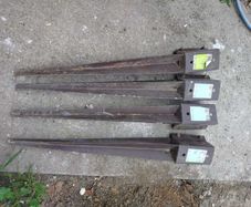 Fence Mate 3x3x24" Swift Clamp Drive in Post Support