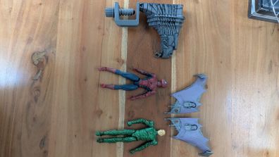 Spider-Man 2002 Toy Biz Marvel Spiderman & Green Goblin