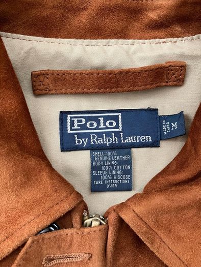 Ralph Lauren Newsboy Jacket 100% Leather