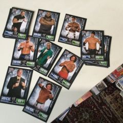 WWE wrestling cards