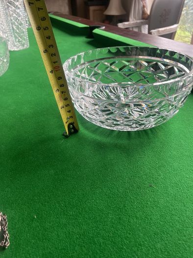 Waterford Crystal 8" Bowl with etchjng