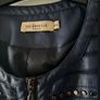 Navy Leatherette Jacket Image 2