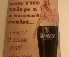Pub sign guinness