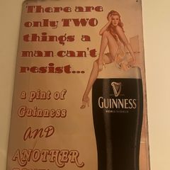 Pub sign guinness