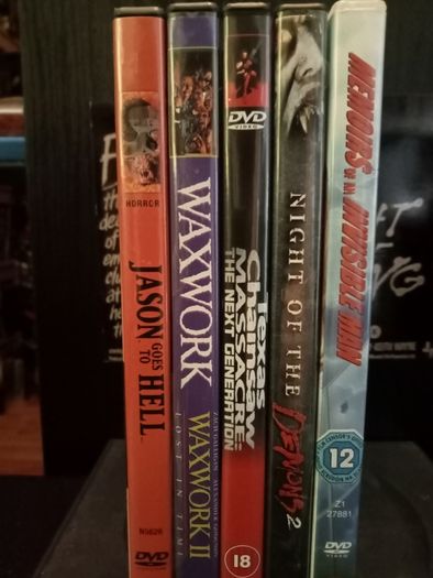 Horror Dvds